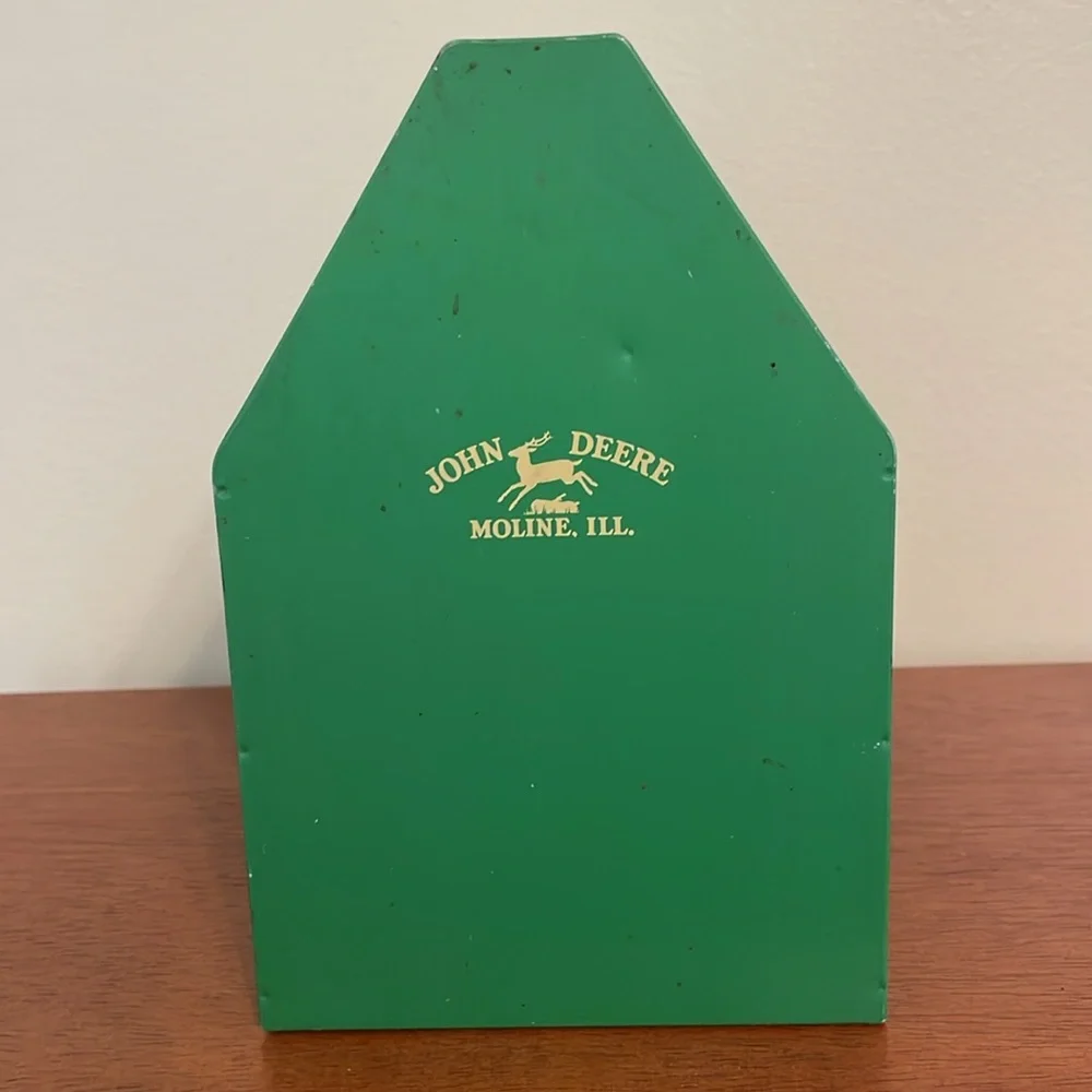 John Deere Green and Yellow Utensil Caddy